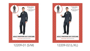 Adult Pinstripe Suit
