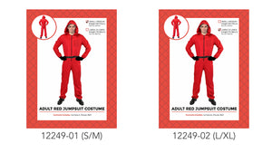 Adult Red Jumpsuit Costume
