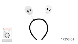 Silver Alien  Headband