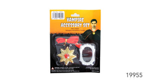Vampire Necklace & Teeth Set