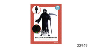 Adult Glow in the Dark Reaper Costume
