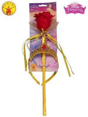 BELLE ACCESSORY BUNDLE - WAND & TIARA SET