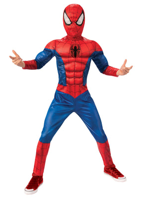 Spider-Man Deluxe Lenticular Costume Child - Size 9-10