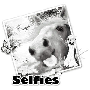 UV Tee - Horse SelfieDesign
