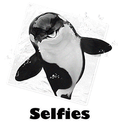 UV Tee - Whale SelfieDesign