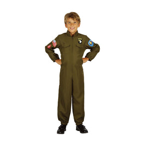 Boy Combat Pilot Costume, Jumpsuit