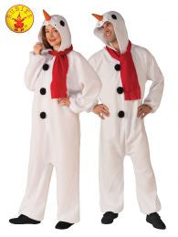 SNOWMAN ONESIE JUMPSUIT, ADULT