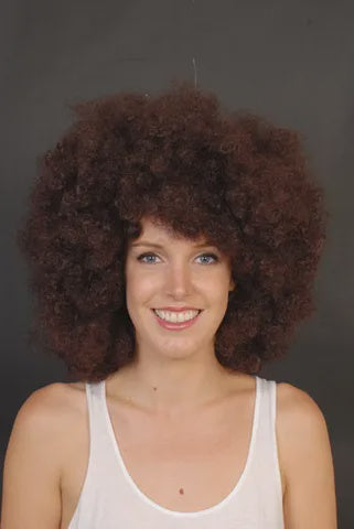 Brown Afro Wig
