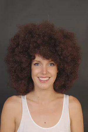 Brown Afro Wig