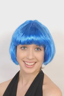 Blue China Doll Wig