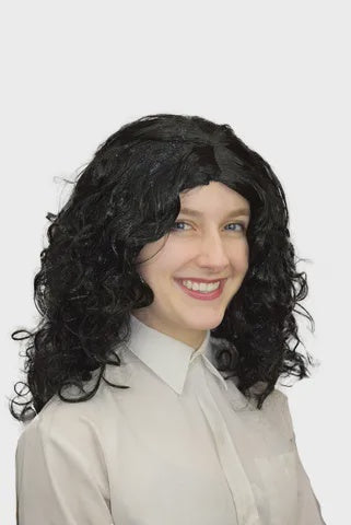 Maid Marion Black Wig