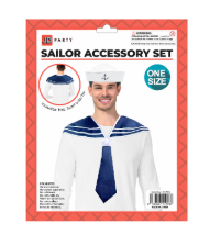 Sailor hat and scarf set