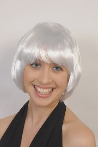 White China Doll Wig
