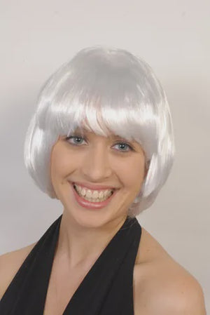 White China Doll Wig