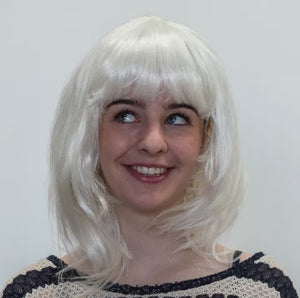 White Charleys Angel Wig