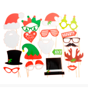 Photobooth Props (Merry Christmas)