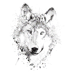 UV Tee - Neon WolfDesign