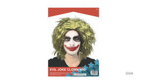 Evil Joke clown wig