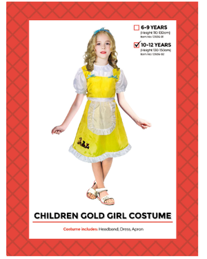 Children Golden Girl costume