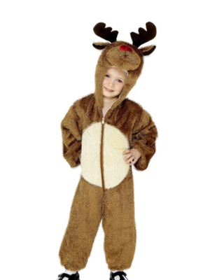 Kids Reindeer Costume, Brown,  4-6yrs