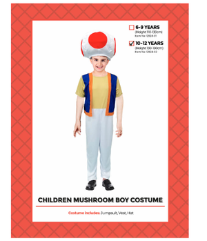 Children Mushroom Costume