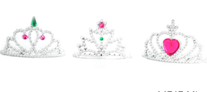 Tiara mini Mixed silver (Big)