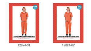 Adult Prisoner Costume L/XL
