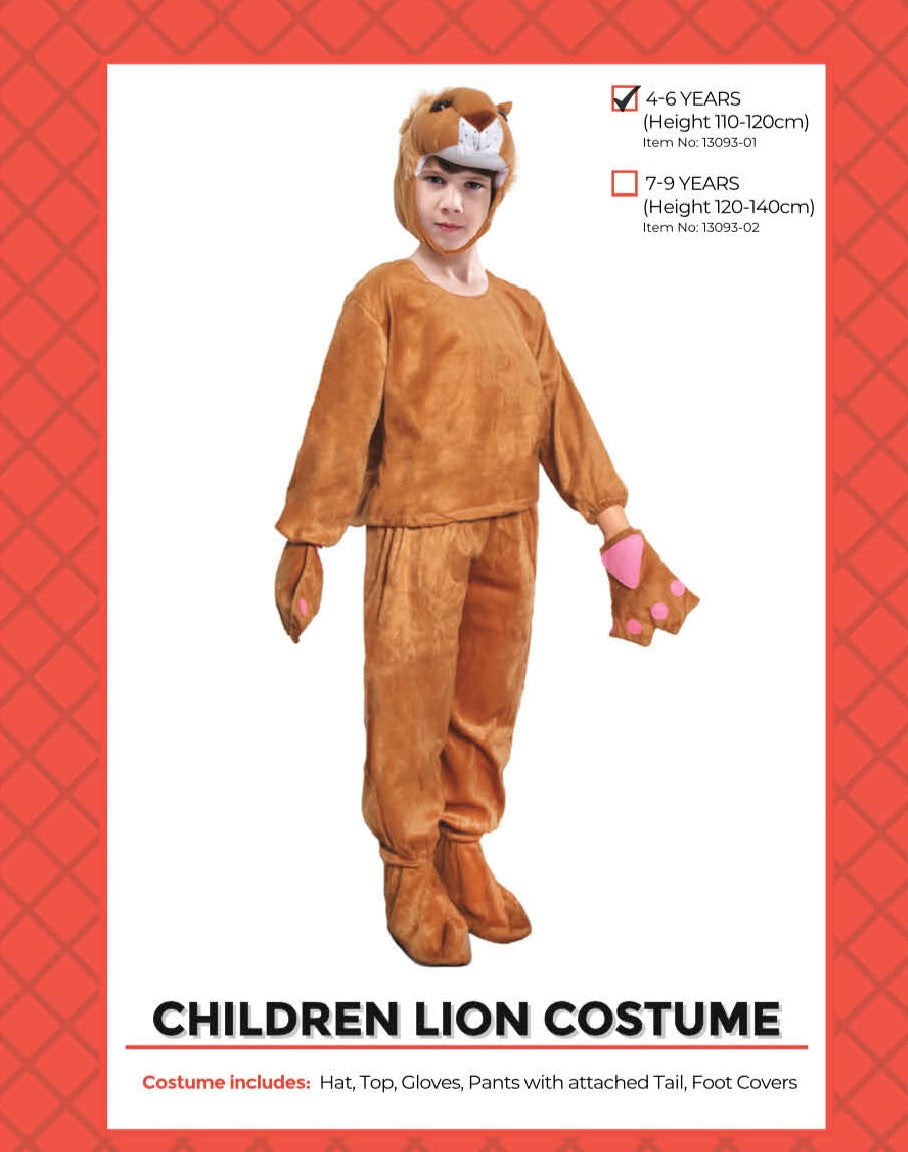 Children Lion Costume