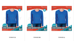 Children Long Sleeve Top (L) Blue