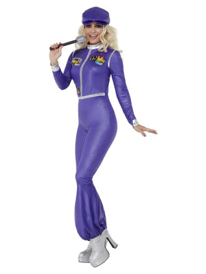 70s Dancing Queen Costume, Purple
