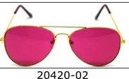 Party Glasses Aviator (Hot Pink)