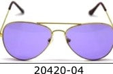 Party Glasses Aviator (Purple)