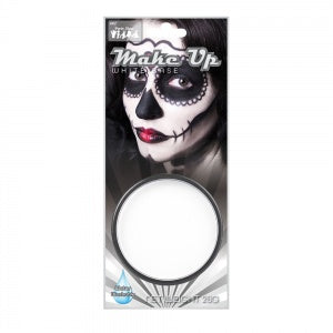 White Face Paint on Card