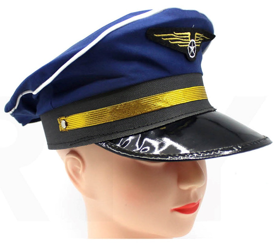 Pilot Hat (Blue)