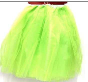 Tulle Ballerina Tutu (L) (Light Green)