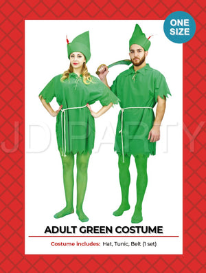 Adult Green Costume