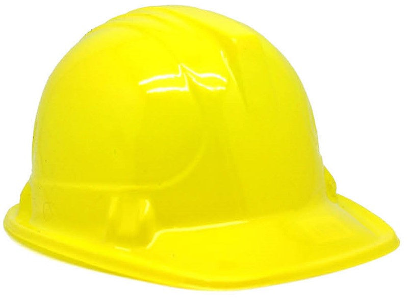 Plastic Builder Helmet (Yellow)