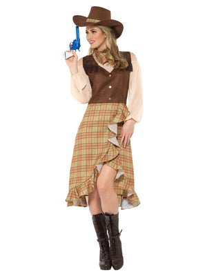 Cowgirl Costume, Brown