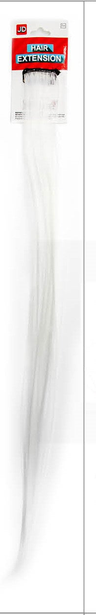Long Straight Hair Extension (White)