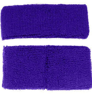 Headband & Wristband Set (Purple)
