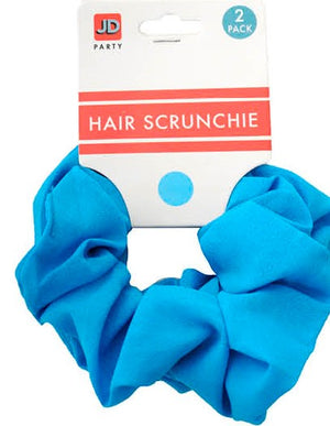 Hair Scrunchie / Fluro Blue