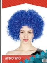 Afro Wig Blue