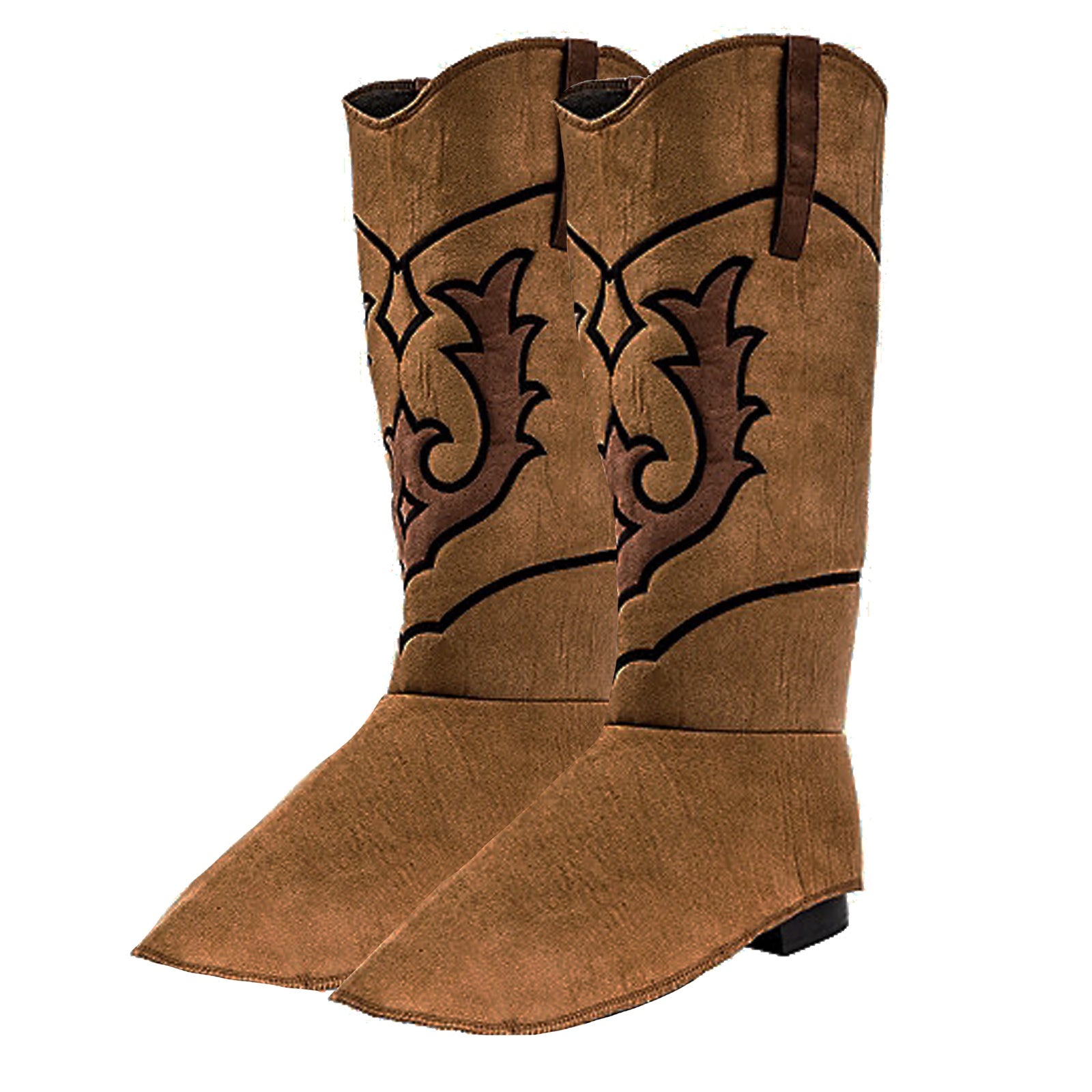Suede Boot Covers - Cowboys