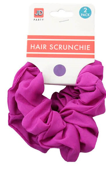 Hair Scrunchie / Fluro Purple