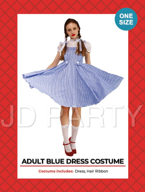 Adult Classic Blue Dress Costume