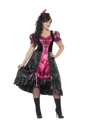 Curves Sassy Saloon Costume