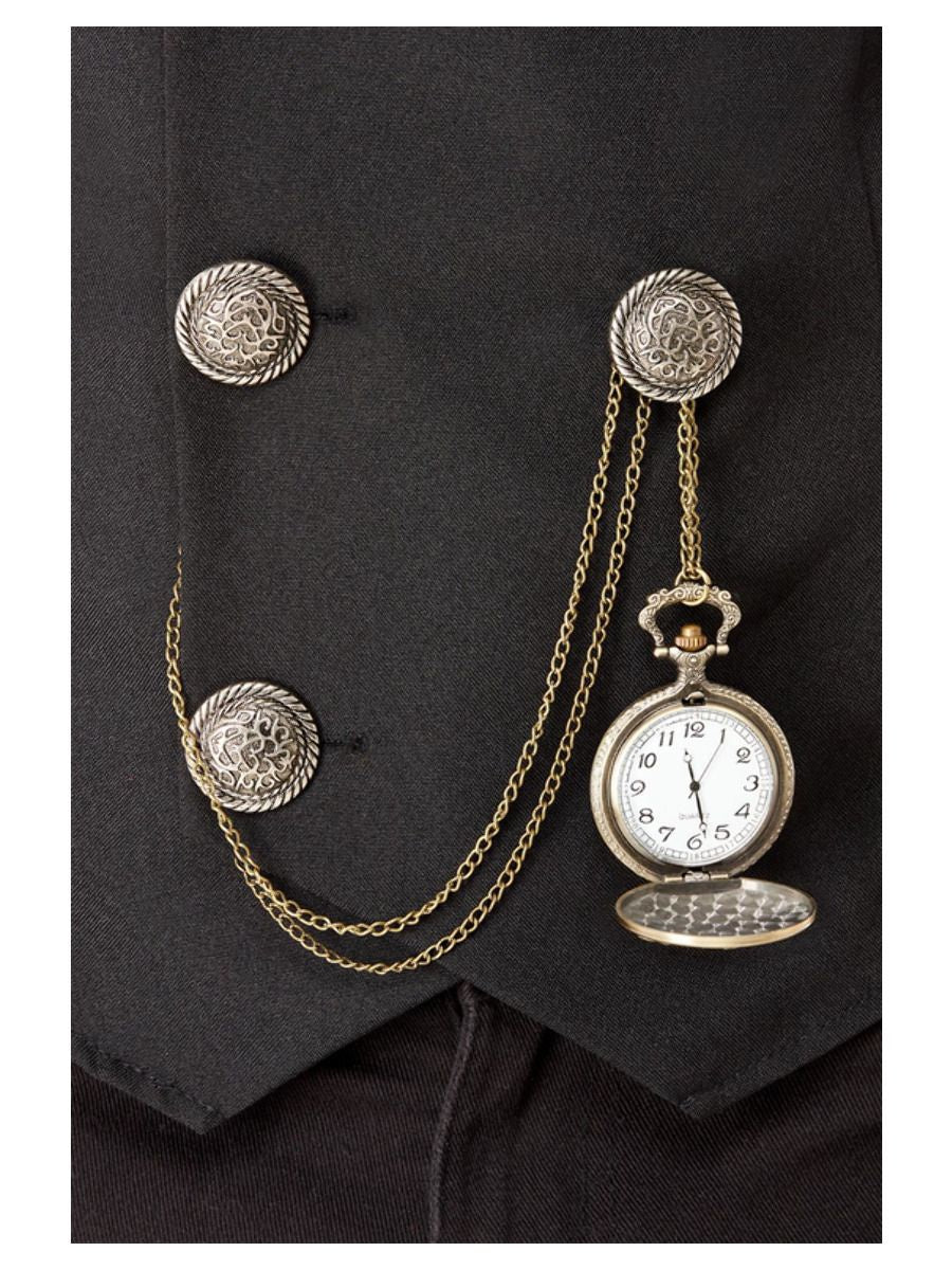 20s Pocket Fob Watch, Gold & Silver