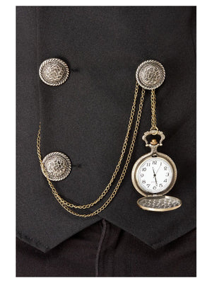 20s Pocket Fob Watch, Gold & Silver