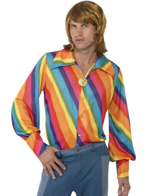 1970s Rainbow Colour Shirt