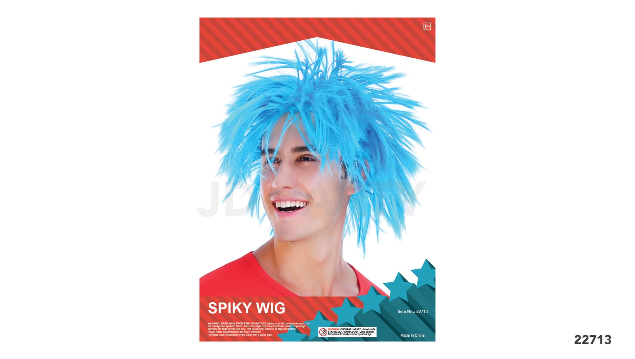 Spiky Wig (Blue)